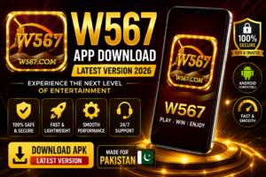 W567 App Download APK Latest Version 2026 featured image for Android users in Pakistan