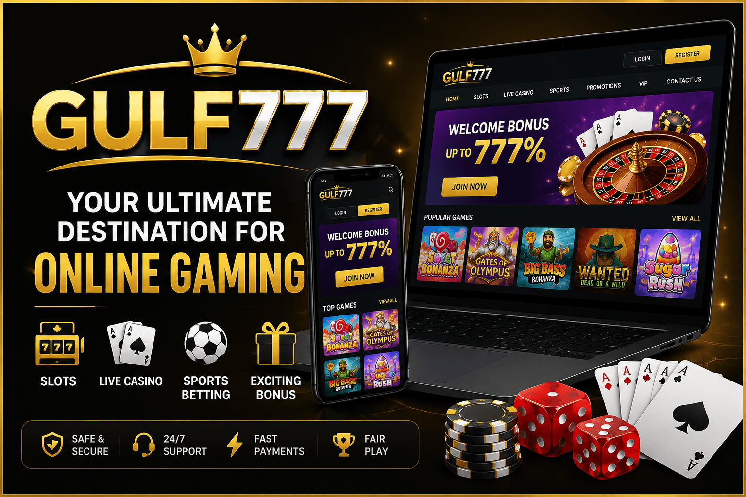 Best Online Casino Bonus - Gulf777 Review 2026 – Features, Security & User Experience | Slots & Real Money